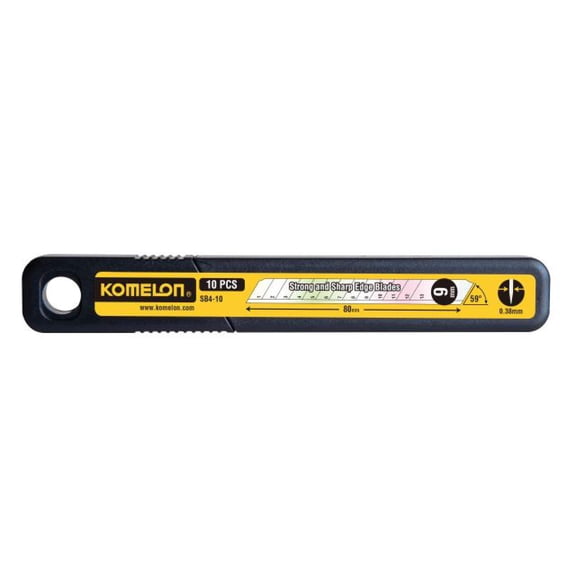 Komelon - Snap-Off Blades 9mm (Pack 10)