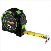 Komelon USA 1 Inchx 25 Mag Grip Pro Tape Measure
