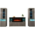 thumbnail image 1 of Komi 03 Electric Fireplace Modern Wall Unit Entertainment Center, 1 of 6
