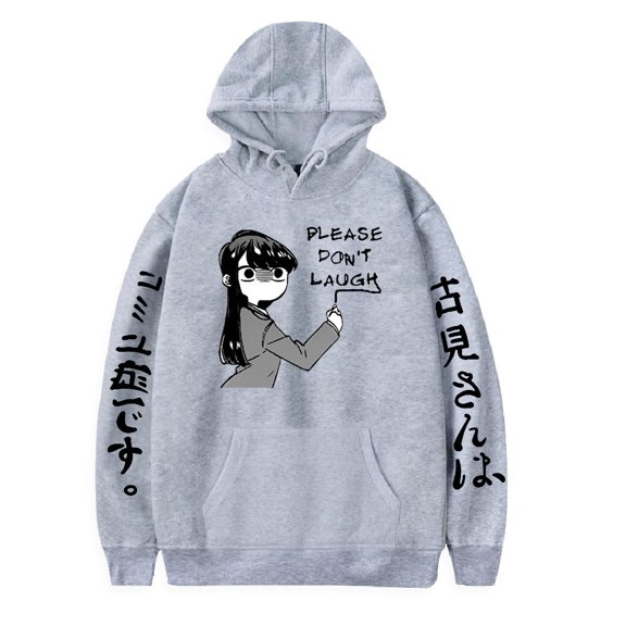 Komi Can't Communicate Hoodie Unisex Sweatshirt Harajuku Anime Pullover Tracksuit