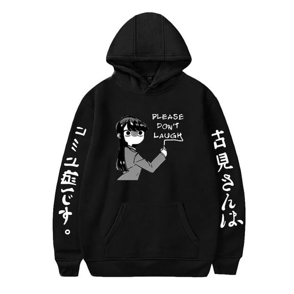 Komi Can't Communicate Hoodie Unisex Sweatshirt Harajuku Anime Pullover Tracksuit