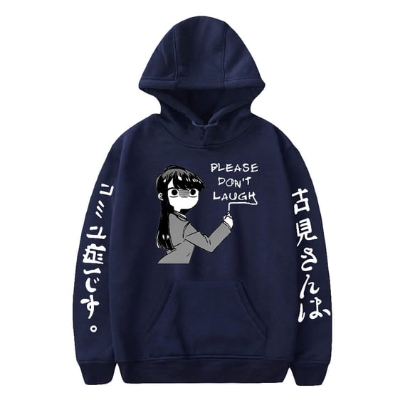 Komi Can't Communicate Hoodie Unisex Sweatshirt Harajuku Anime Pullover Tracksuit