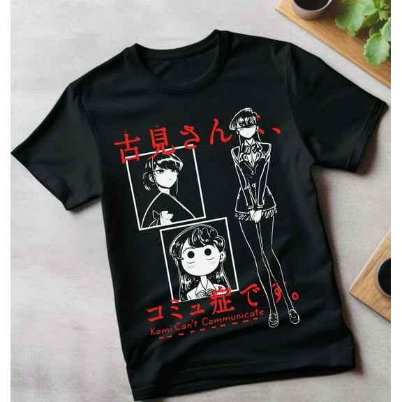 Komi Can't Communicate T-Shirt,Shouko Komi,Anime,new Graphic Tee