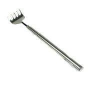 Komiseup Back Scratcher, Stainless Steel Telescopic Rod, Extendable Back Scratchers for Adults, Rake Scratcher for Scratching, Instant Relief From Itching, Scalp Massager Tool