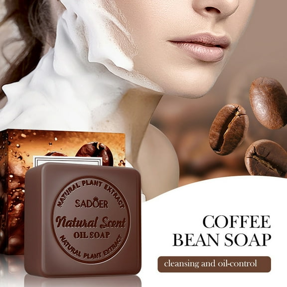 Komiseup Coffee Beans Oil Soap Hand Made Soap Cleansing Body General Soap 100g