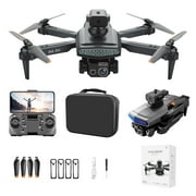 Komiseup Drone with Camera, 4K HD Fpv Camera Remote Control Toys Gifts for Kids and Adults Beginner With Altitude Hold Headless Mode Start Speed