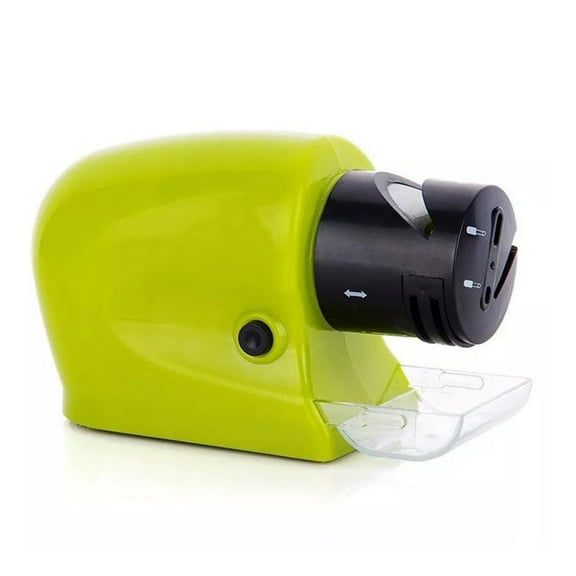 Komiseup Electric Knife Sharpener, Multifunctional Electric Knife Sharpeners, Suitable for Straight Blade Knives, Serrated Knives, Meat Cleaver Knives, Ceramic Knives & Scissors