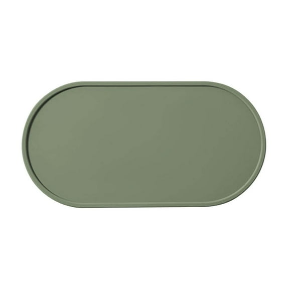 Komiseup European Style Kitchen Countertop Slip Mat Versatile Oil Placemat Thermal Insulation Mat