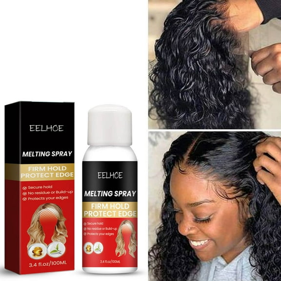 Komiseup Hair Replacement Adhesive Invisible Bonding Glue Light Hold For Poly And Lace Hairpiece, Wig, Toupee Systems 100ml