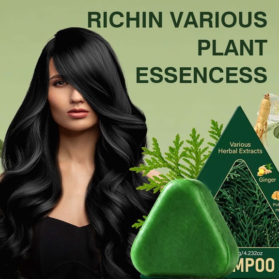 Komiseup Herbal Temperature Fixing And Cleansing Nourishing Care Hair Soap