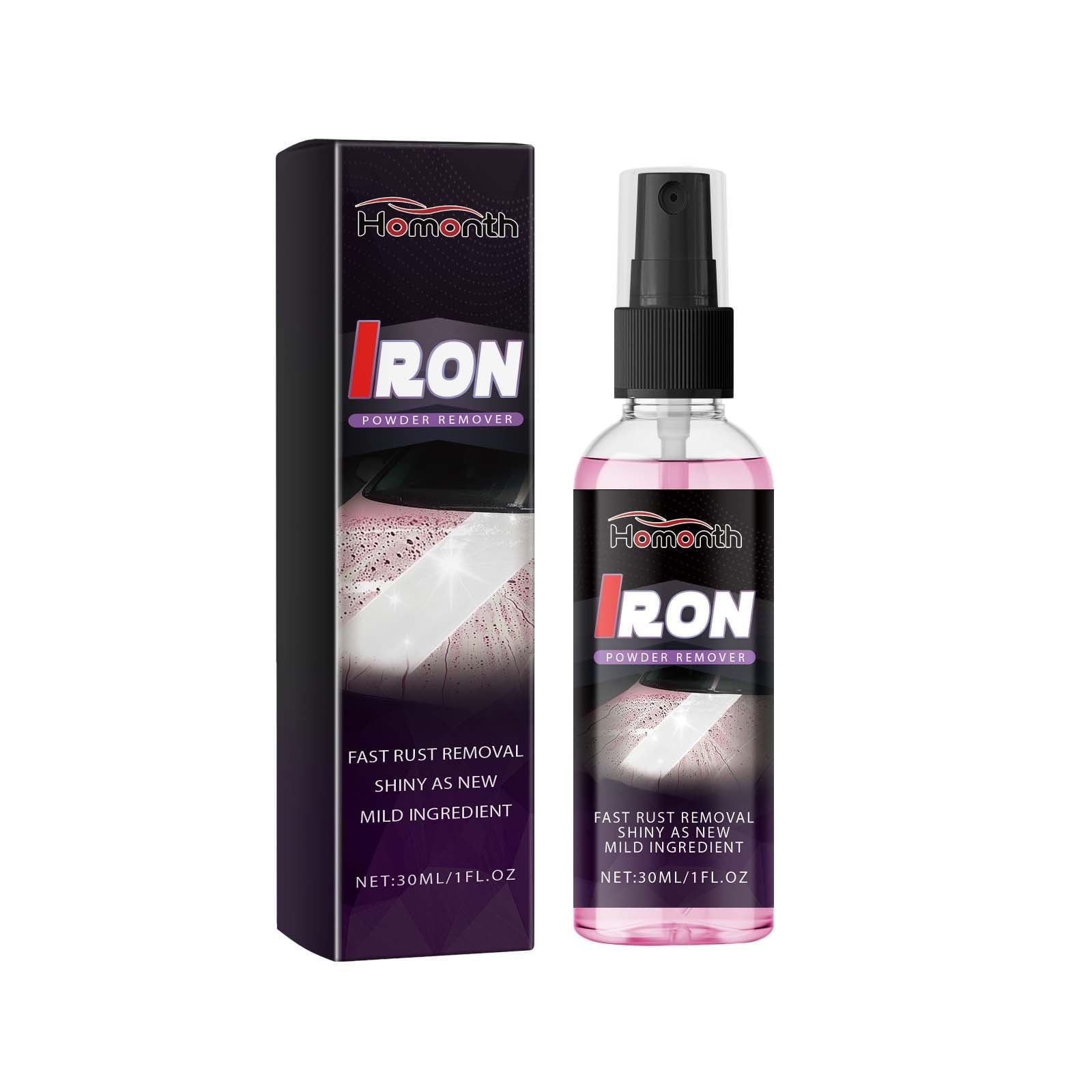 Komiseup Iron Remover Spray, Iron Out Fallout Rust Remover Spray for