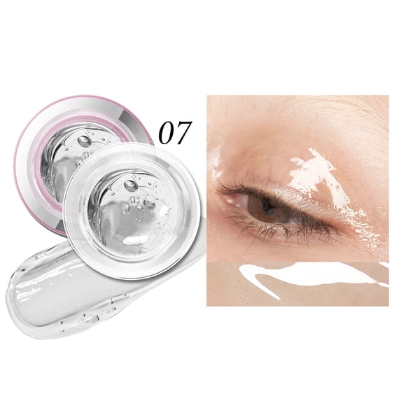 Komiseup Liquid Glitter Eyeshadow, Bling Under Eye Shadow, Long Lasting Effect Shiny Pigment Eyeshadow Glow Eye Makeup