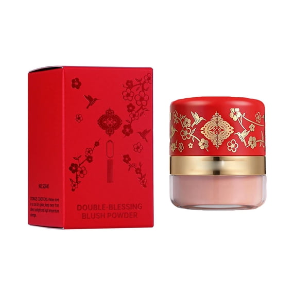 Komiseup Powder Blush, Fade And Transfer-Resistant Blush, Long-Lasting, Lightweight & Buildable Powder Blush, Delivers A Matte Finish, Vegan & Cruelty