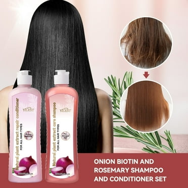 Komiseup Shampoo and Conditioner Set, Moisture Boost Water Shampoo & Conditioner, Repairing Shampoo and Conditioner for Damaged Hair, Thicker Hair for Men & Women