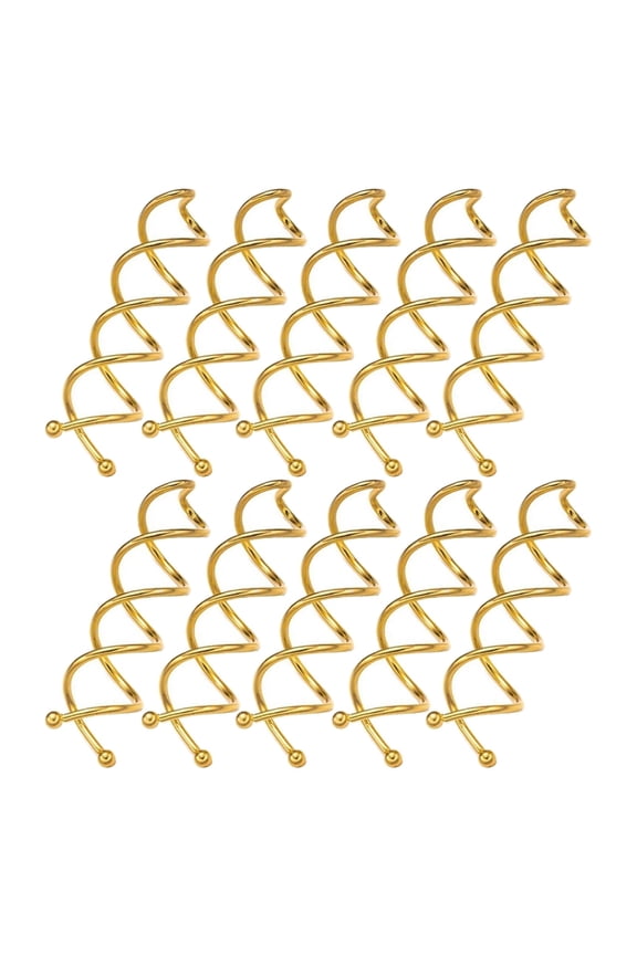 Spiral Twist Hair Pins, Spin Pins Non-Scratch Round Tips, Non-Scratch Round Clip & Bun Twist, Stylish Bun Bobby Pins