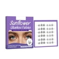 thumbnail image 1 of Komiseup Sunflower Glueless Falsies 36Pcs Wear Curled And Natural Eyelashes For Eye Look, 1 of 9