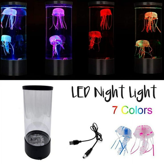 Komiseup The Hypnoti Jellyfish Aquarium Color Led Lantern Light Descriptio