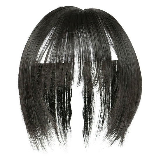 Komiseup Wig Bangs Women's Replacement Block Covering White Hair Top Ultra-Thin Natural Invisible Face Shape Available In Four Colors