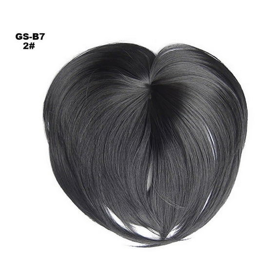 Komiseup Women Clip- Hair Topper Wig Heat Fiber Wig Fashion Hair Wig