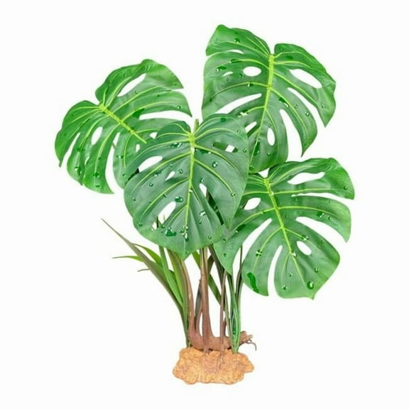 Komodo 784369933734 18 in. Standing Plant - Monstera Leaf