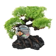 Komodo Bonsai Tree, Artificial Green Aquarium Decor Plant