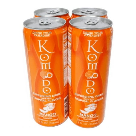 Komodo Coconut Sparkling Drink 4 pack (Mango)