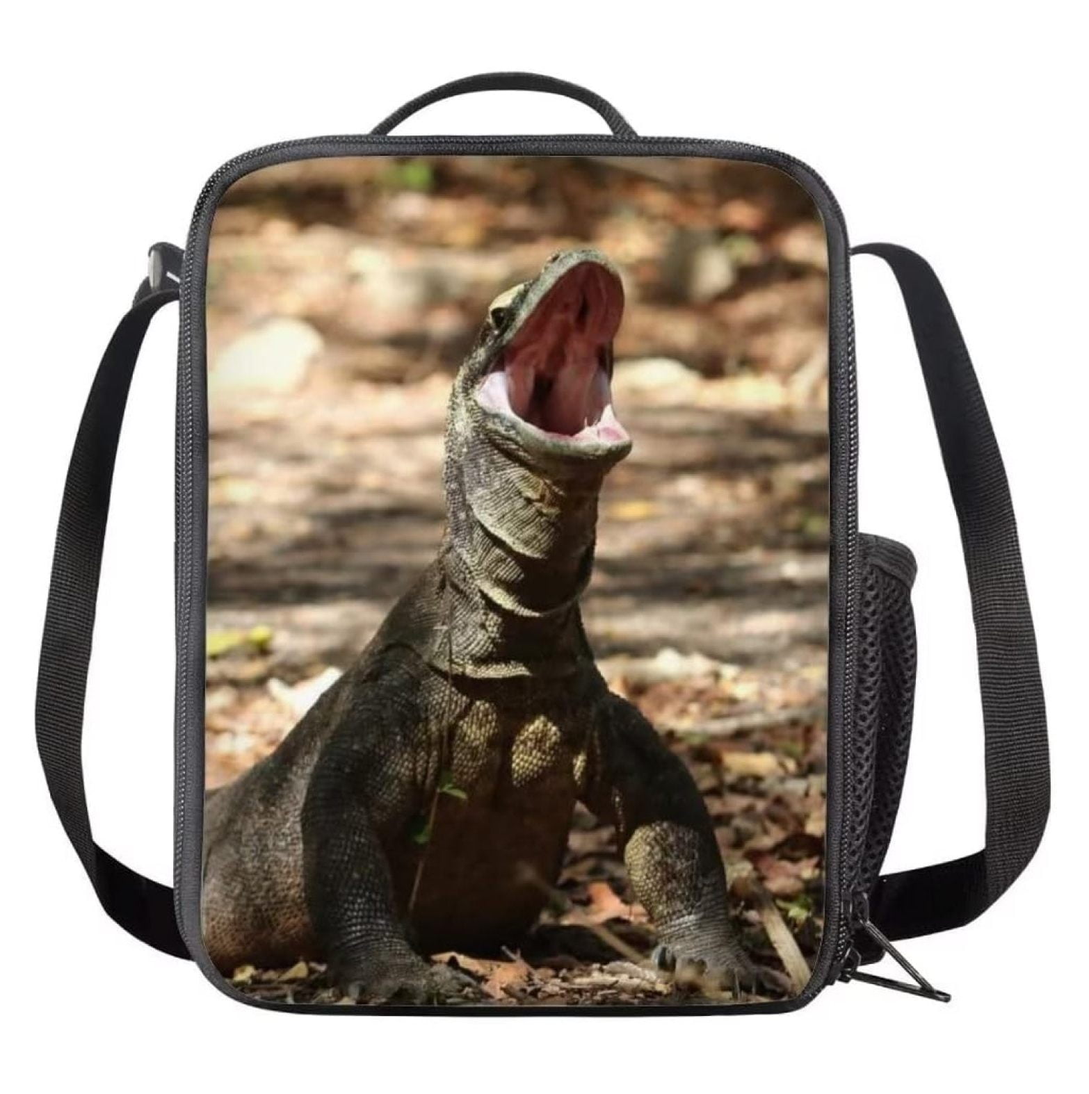 Komodo Dragon Lunch Bag Animal Back to School Lunch Box Case Cool