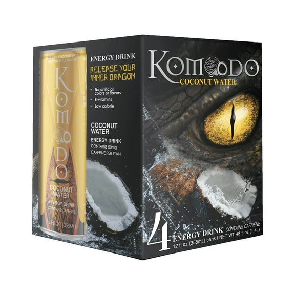 Komodo Energy Drink Pineapple (4 Pack)