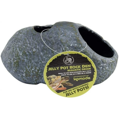 Komodo Jelly Pot Rock Den [Reptile, Decorations] Small - 1 count