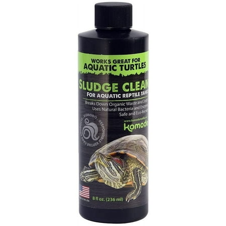 Komodo Sludge Cleaner for Aquatic Reptile Tanks [Reptile, Cleaners (Cage & Hand)] 8 oz