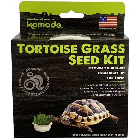 Komodo Tortoise Grass Seed Kit [Reptile, Foods Dry] 1 count