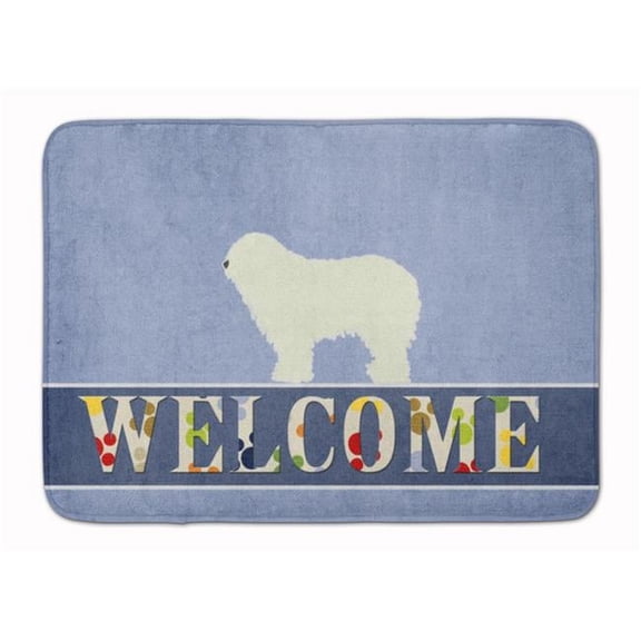 Komondor Welcome Machine Washable Memory Foam Mat