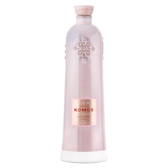 Komos Reposado Rosa Tequila, 750 ml Ceramic Bottle, 40% ABV