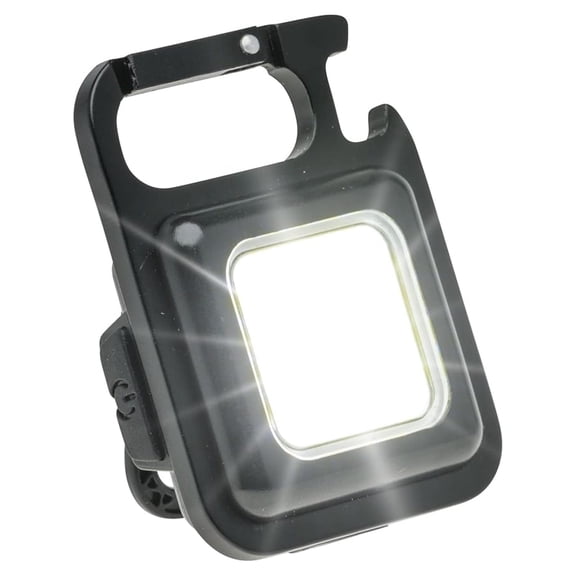 Kompanion 500 Lumen Rechargeable LED Work Light, Compact Aluminum Utility Flashlight with USB Charging, Portable Job Site Light for Home, Garage, Camping, and Outdoor Use