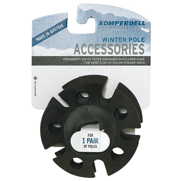 Komperdell Vario Winter Basket for Trekking Pole, Black