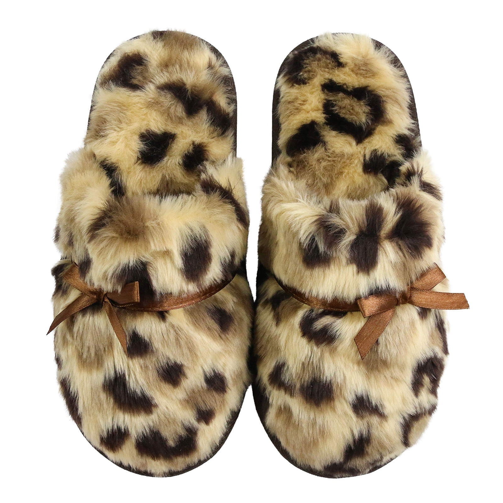 Animal print house slippers sale