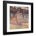 thumbnail image 1 of Konštantín Bauer 12x14 Black Modern Framed Museum Art Print Titled - Gypsy Camp (1927), 1 of 5