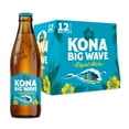 thumbnail image 1 of Kona Big Wave Liquid Aloha  Beer 12 pack 12 fl oz Glass Bottles 4.4% ABV, 1 of 9
