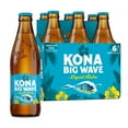 thumbnail image 1 of Kona Big Wave Liquid Aloha  Beer 6 pack 12 fl oz Glass Bottles 4.4% ABV, 1 of 9