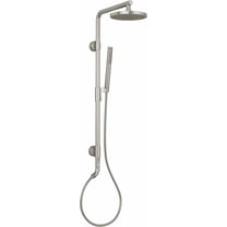 Kona Brass Shower System Brushed Nickel