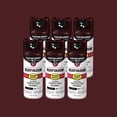 thumbnail image 1 of 6 Pack, Kona Brown, Rust-Oleum Stops Rust Custom Spray 5 in 1 Gloss Spray Paint-376903, 12 oz, 1 of 12