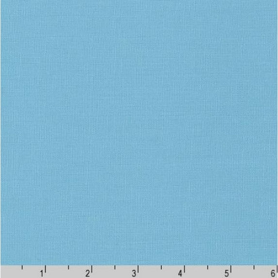 Kona Cotton Solid AQS Challenge 2024 Waterfall Blue Cotton Fabric Print by the Yard (WATERFALL-866)