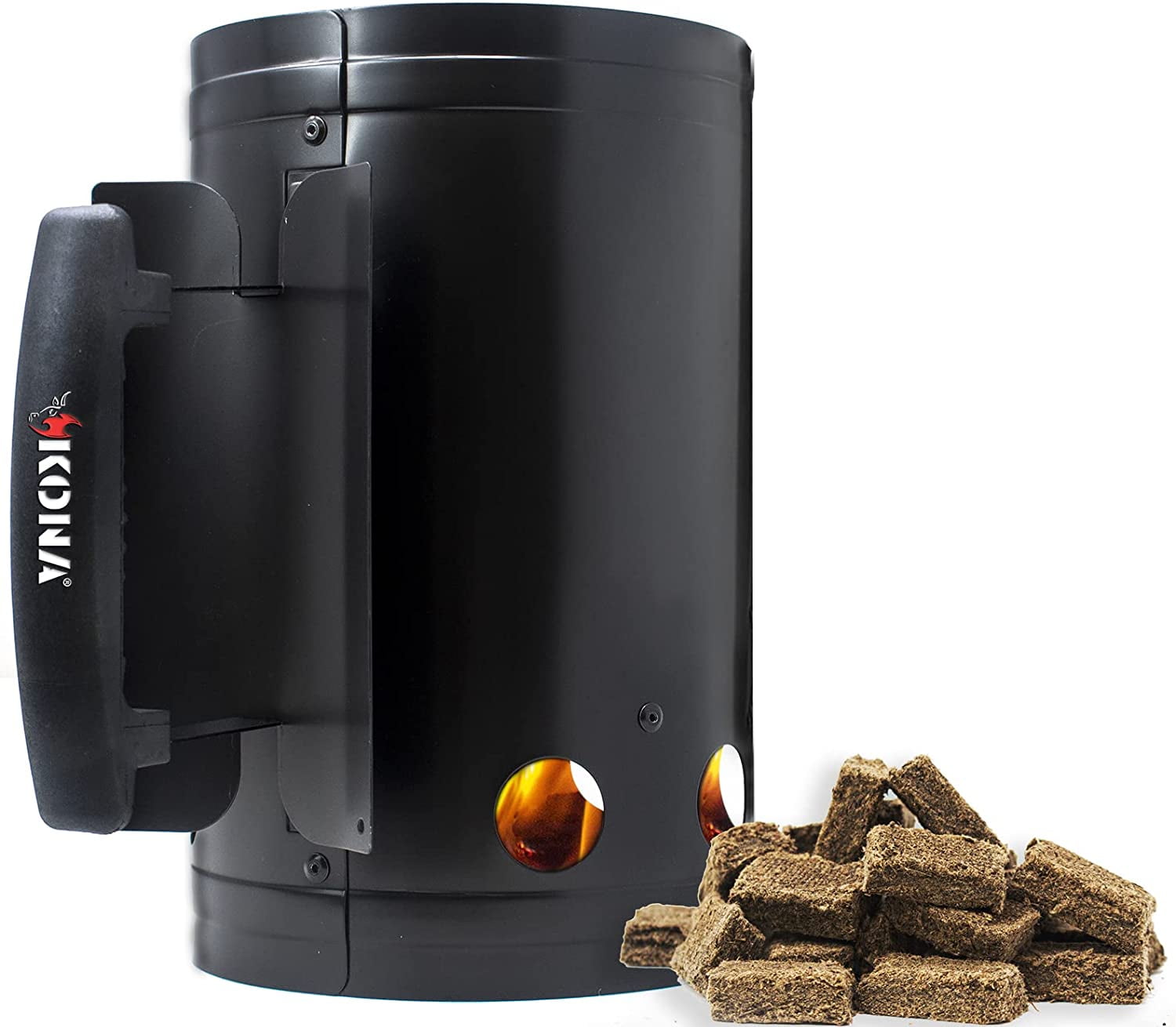Kona Flash/Fire Charcoal Chimney Starter for Charcoal Briquettes
