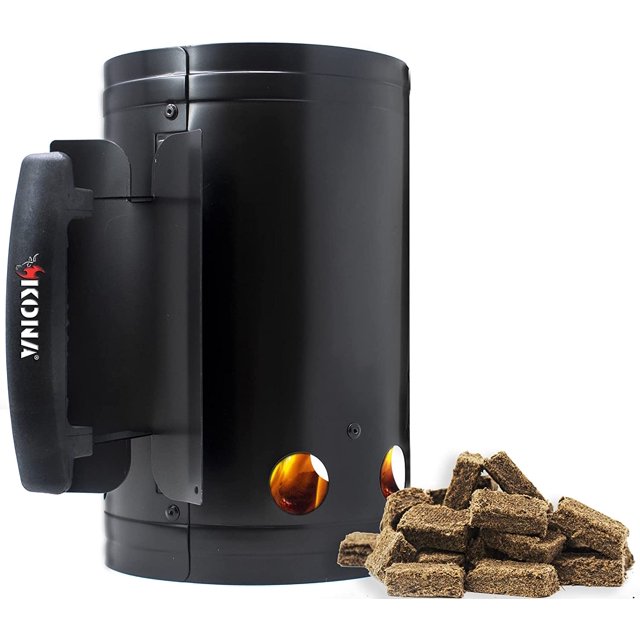 Kona Flash/Fire Charcoal Chimney Starter for Charcoal Briquettes