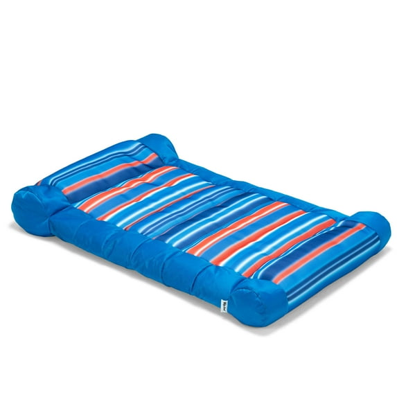 Big Joe Kona Hammock Pool Lounger with Headrest, Quick Draining Fabric, 4 feet Big