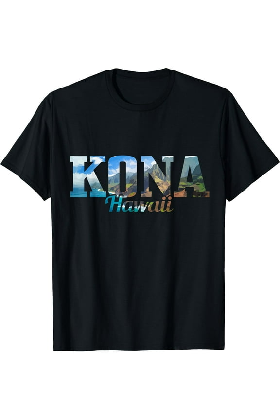 Kona Hawaii Surfer Gift Souvenir Unisex T-Shirt for Men Women