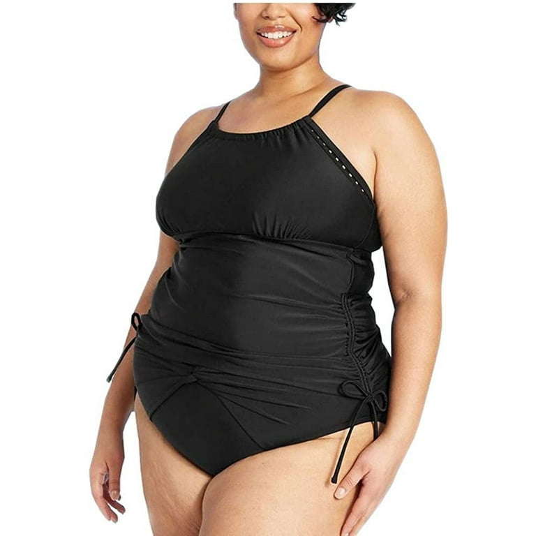 Plus size skirtini swimsuit best sale