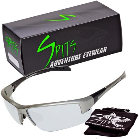 Kona TT Photochromic BIFOCAL Running/Cycling Sunglasses Select Frame Color Frame Color: Gray, Magnifier: 2.50