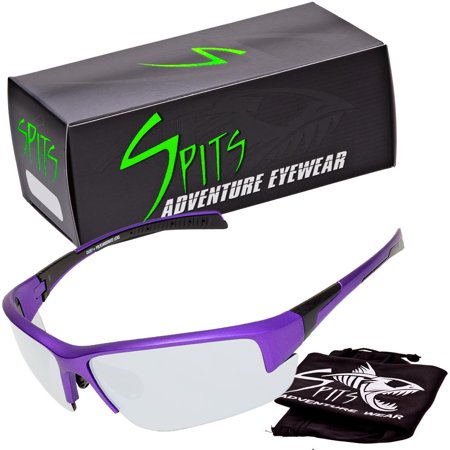Kona TT Photochromic BIFOCAL Running/Cycling Sunglasses Select Frame Color Frame Color: Purple, Magnifier: 2.50