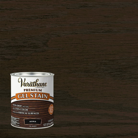 Kona, Varathane Premium Gel Wood Stain-358174, Quart